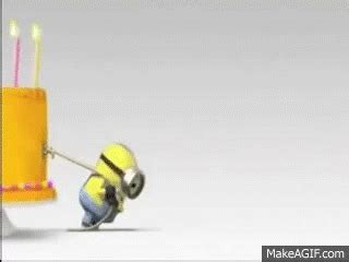 Happy BirthDay Minions on Make a GIF