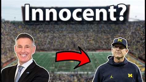 Jim Harbaugh Accepts 3 Game Suspension Big 10 Admits Harbaugh Did