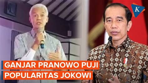 Puji Popularitas Jokowi Ganjar Berada Pada Puncak Kepercayaan