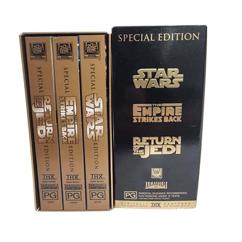 Star Wars Special Edition Collection VHS Tapes(s)