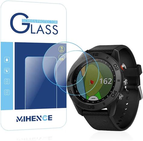 Amazon Mihence Garmin Approach S60 Screen Protector 2 5D Rounded