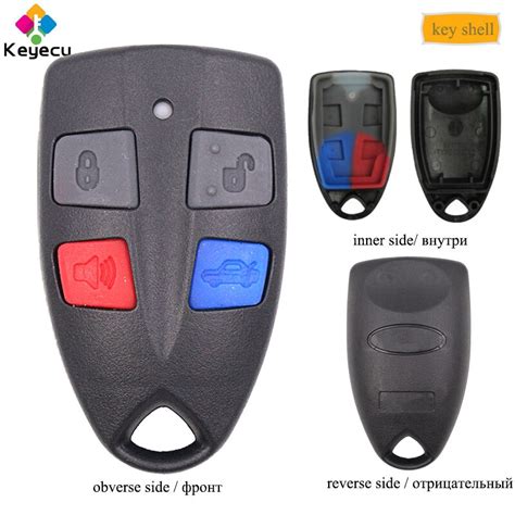 Keyecu Carcasa Para Llave De Coche Carcasa Para Mando A Distancia Sin