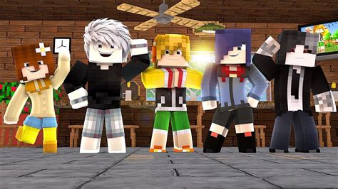 Minecraft Tokyo Ghoul A Nova Anteiku Ira Se Reunir 84 ‹ Sky › Youtube