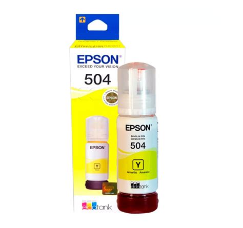 Ripley BOTELLA DE TINTA EPSON T504 AMARILLO 7500 PÁGINAS