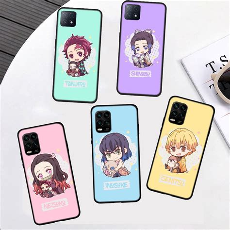 SST35 Demon Slayer Kimetsu No Yaiba Funda Blanda Para Samsung Galaxy