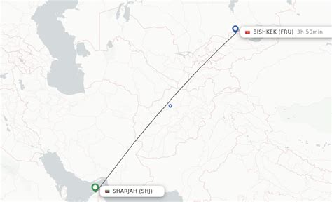 Direct Non Stop Flights From Sharjah To Bishkek Schedules