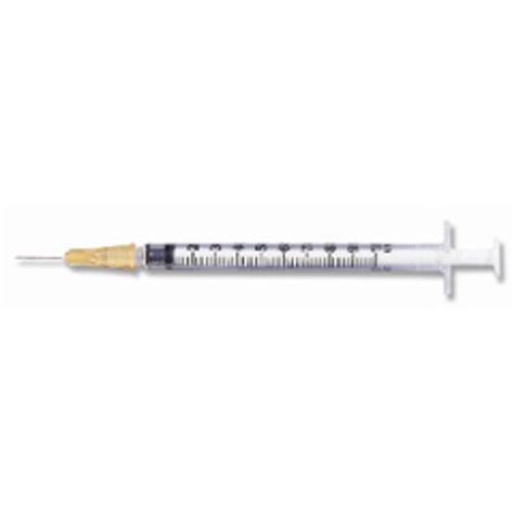 Bd 1ml Insulin Syringe With Detachable Precisionglide Needle