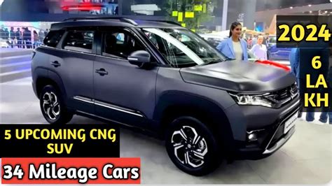 6 लाख में अब 34 माइलेज Suv🔥 Top 5 Upcoming Cng Suv Cars In India 2024