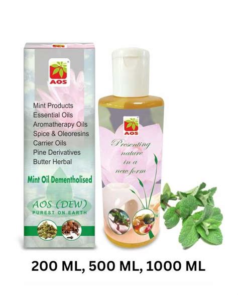 Buy Dementholised Mint Oil At Good Price Aos Products