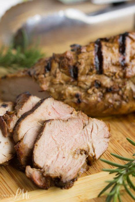 Molasses Glazed Pork Tenderloin