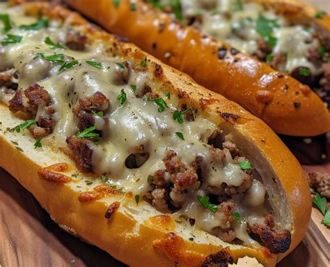 Philly Cheesesteak Garlic Bread Recipe FULL RECIPE