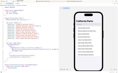 Swiftui Cookbook Chapter 7 Create A Search Bar In A List In Swiftui
