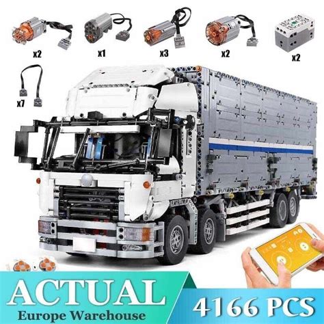 лего техник Фура на радиоуправлении, 13139 MOULD KING, аналог LEGO ...