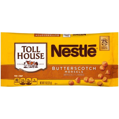 3 Pack Nestle Toll House Butterscotch Morsels 11 Oz Bag