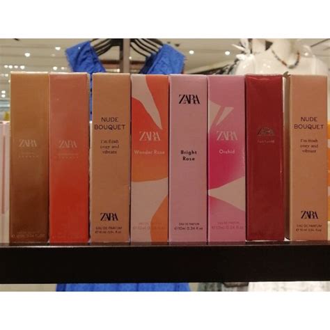 ORIGINAL ZARA Red Temptation Rose Gourmand Nude Bouquet Gardenia Orchid 10ml Shopee Malaysia