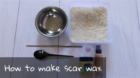 How To Make Scar Wax SFX Makeup Vetti Rachmawati YouTube