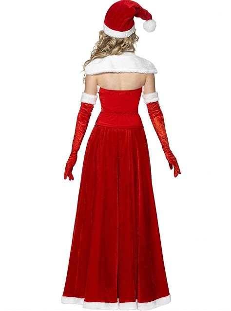 Mrs Claus Luxury Adult Costume Funidelia