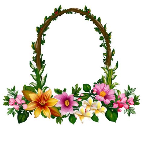 Flower Border Png 05252024 Png Image