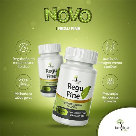 Regu Fine E Aprovado Pela Anvisa - REGU FINE + - Bem Estar Life