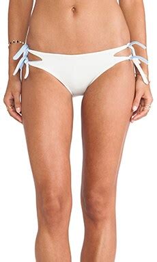 Basta Surf Onfre Double Tie Bikini Bottom InIvory Vela In Ivory