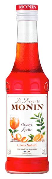 Syrop ORANGE SPRITZ MONIN 0 25 l pomarańczowy szprycer Konesso pl