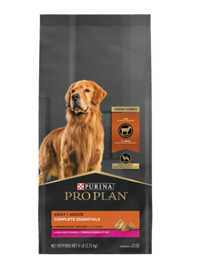 PROPLAN Nourriture Bouchées de viande Agneau et riz pour chien Letourno