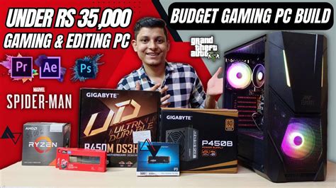 Under Rs Gaming Pc Build Ryzen G Best Gaming Pc Build