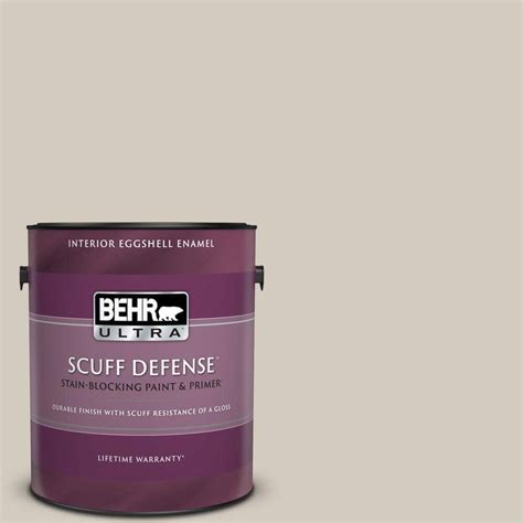 Behr Ultra 1 Gal N220 2 Ashen Tan Extra Durable Eggshell Enamel