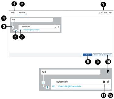 complex dynamic link editor