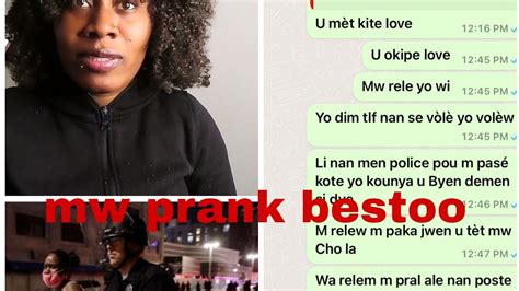 P R A N K POLICE NAN USA DEBAKÉ LAKAY MW POU YON TELEFONE YO TE VOLÈ