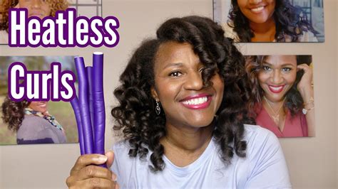 FLEXI RODS Stretched Natural Hair YouTube