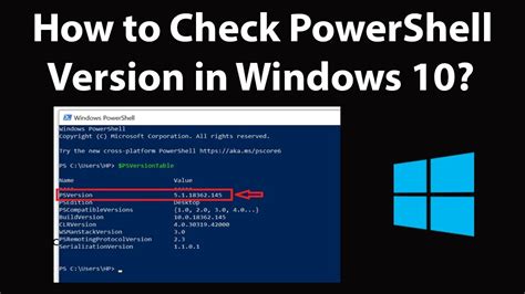 How To Check Powershell Version In Windows Youtube