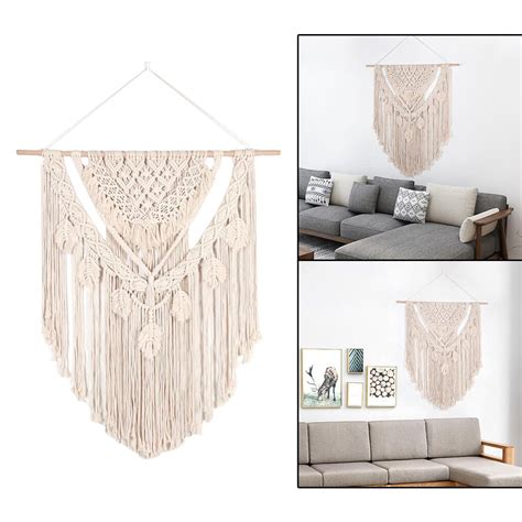 Macrame Muur Ing Tapestry Bohemian Handgemaakte Ac Grandado