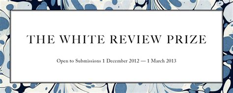 The White Review Short Story Prize The Quietus