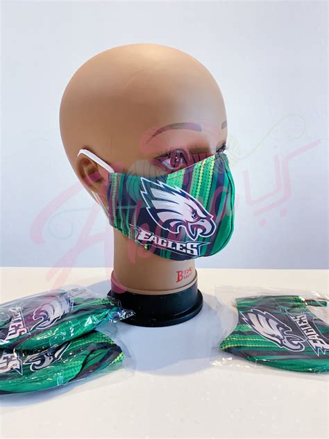 Philadelphia Eagles Face Mask Mascarilla Unisex Mascarilla Lavable