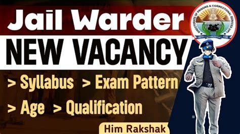 HP Jail Warder Recruitment 2023 Notification Out HP Jail Warder