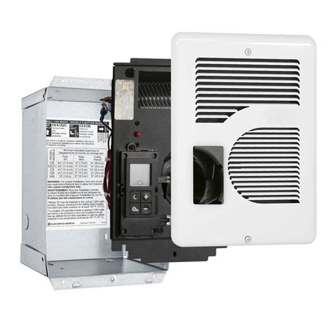 Cadet 240/208/120-volt 1,600/1,500/1,000-watt Energy Plus In-wall Fan ...