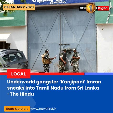 Newsfirst Lk Sri Lanka On Twitter Underworld Gangster Kanjipani