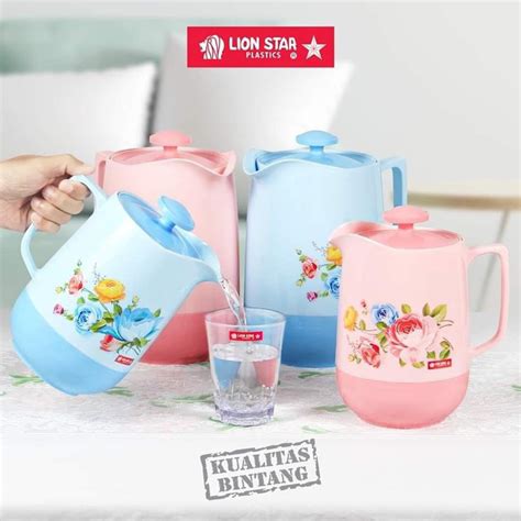 Jug Air Lion Star Tahan Panas Dan Sejuk Lion Star Thermo Jug Hot And Cold L L Shopee