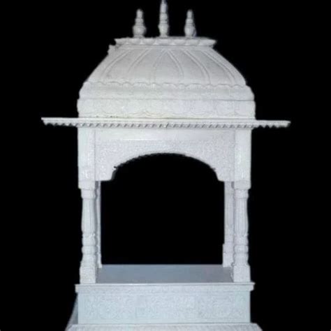 White Marble Golden Temples For Home Size Min Inch To Inch