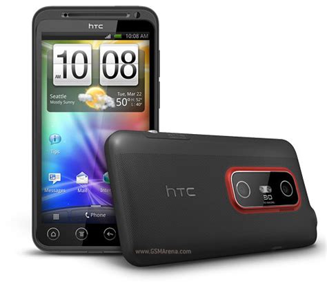 HTC EVO 3D pictures, official photos