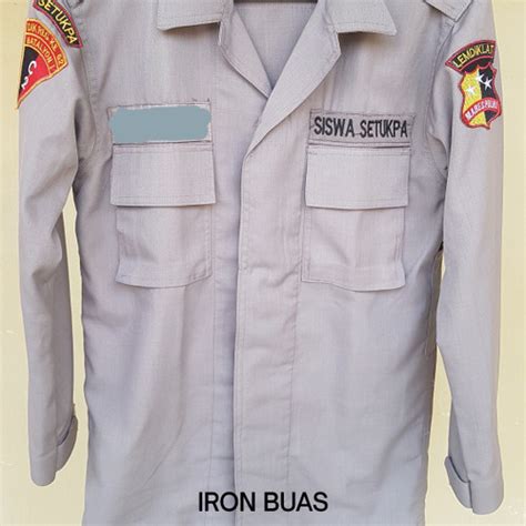 Jual Seragam Pdl Polisi Polri Jatah Jakarta Barat Iron Buas Tokopedia