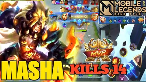 Masha Top Global Gameplay Build Top Global Masha Gameplay Mobile