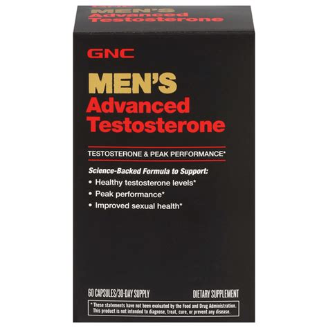 Save On Gnc Mens Advanced Testosterone Capsules Order Online Delivery