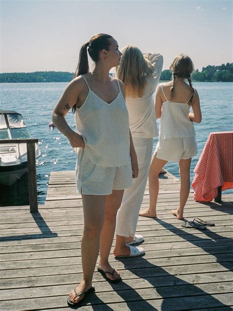 Muslin Shorts Summer Field - Summer Field | Djerf Avenue