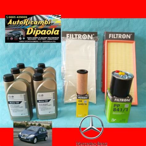 Kit Tagliando Mercedes Classe A W B W Cdi L Gm W