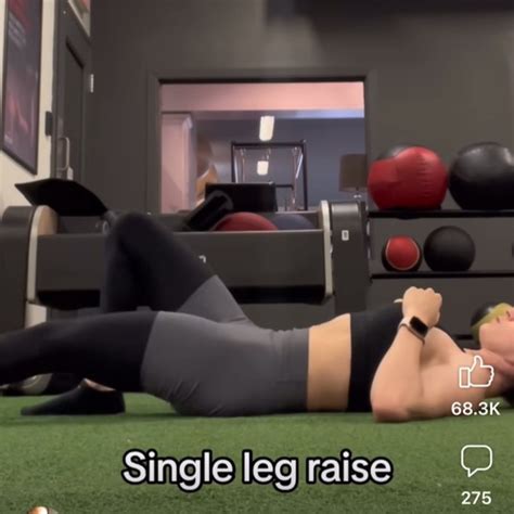 Right Single Leg Raises by Jataesha C. - Exercise How-to - Skimble