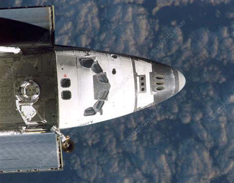 Discovery Docking With Iss Sts 114 Stock Image S5400824 Science