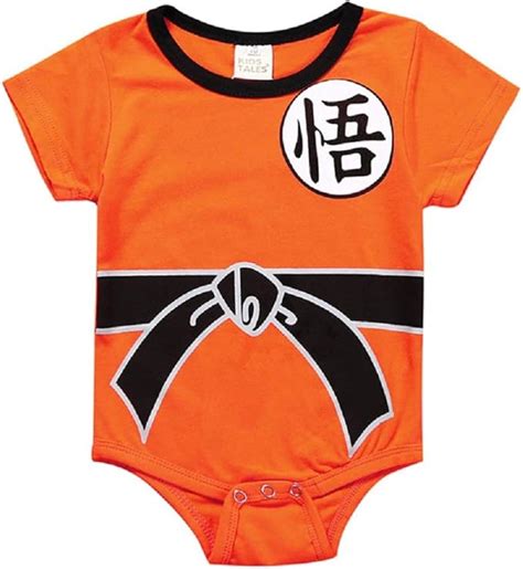 NCTCITY Dragon Ball Grenouillères Nouveau né Bébé Été Barboteuse Garçon