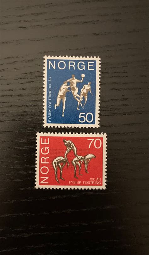 Fysisk Fostring NK 664 665 Postfriske Norge Frimerker FINN Torget